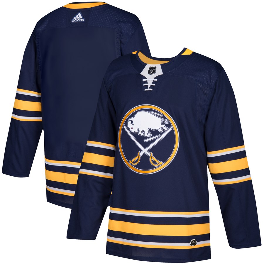 Men's Adidas Buffalo Sabres Navy Stitched NHL Jersey